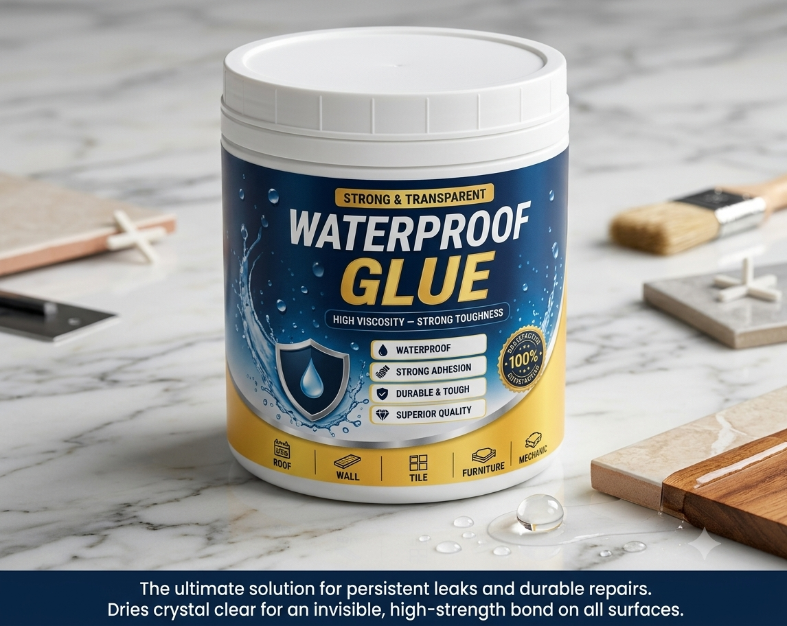 Transparent Waterproof Glue for Leakage Strong (Pack of 1)